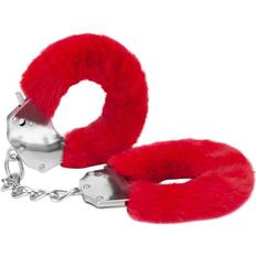 Me You Us Furry Handcuffs Red
