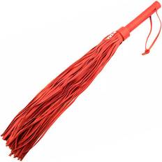 Whips Sex Toys Rouge Garments Large Red Leather Flogger
