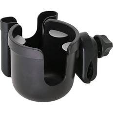 Black Cup Holder Zeuxo Universal Cup Holder with Phone Holder