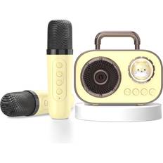 Karaoke Chronus Mini Karaoke Machine with 2 Microphones