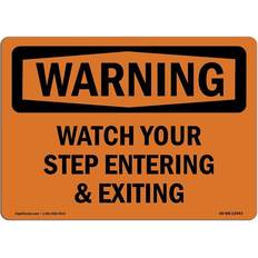 Multicoloured Workplace Signs SignMission OS-WS-D-35-L-12943 OSHA Warning Sign