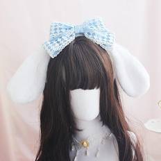 Women Headbands RYWOLT Cute Style Cartoon Cinnamoroll Sweet Bow Womens Hair Accessories