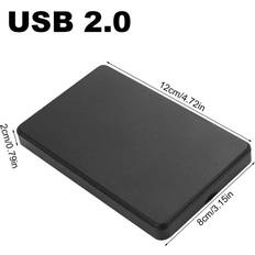 LaCie SATA SSD Enclosure Hard Drive Case 10Gbps Speed for 2.5 Inch SSD USB3.1