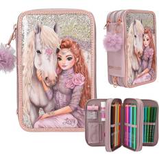 Top Model Trippelpennfodral Viva Violet