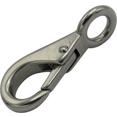 Fishing Accessories Securefix Direct Quick Release Snap Hook with Fixed Eye Size 2 83MM Stainless Steel