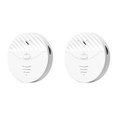 Security Jojomino Tuya Smart WiFi Alarm Door and Window Vibration Sensor Security Protection Alert Works