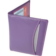 Leather Oyster ID Card Holder - Blue