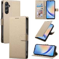 Samsung Galaxy A34 Mobile Phone Cases GANGXUN Khaki Case for Samsung Galaxy A34 5G