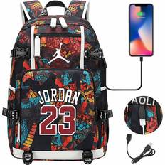 Basketball Football Player Backpack - USB