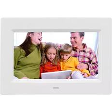 White 7 Inch All Sizes Digital Photo Frames