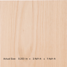 Plywood Lowe's SkyPly 1/4-in x 4-ft x 8-ft Oak Sanded Plywood