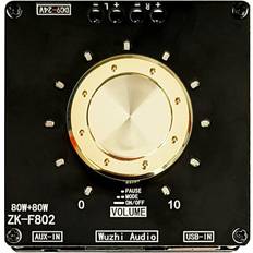 Amplifiers & Receivers Greenzech Bluetooth 5.1 Volume Indicator Audio Power Amplifier Module 80W 80W