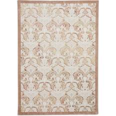 Roseland Furniture Llewelyn-Bowen Ornate Metallic Rug Multiple Colours & Sizes