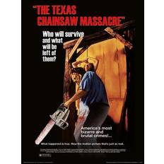 Texas Chainsaw Massacre Brutal Print 40cm x Svart Poster