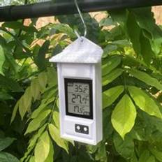 Thermometers, Hygrometers & Barometers Essentials Maximum Minimum Push Button Thermometer