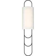 Lighting Savoy House Tartine 30 Tall LED Bathroom Sconce Matte Black Wall Light