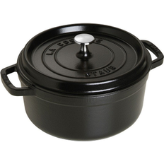 Staub La Cocotte Matte Black med lock 3.8 L 24 cm