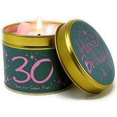Lily-Flame Happy Birthday 30th Tin Scented Candle