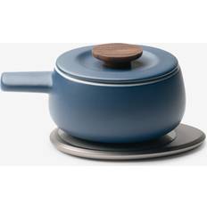 Fondue OHOM Fondi Self-Heating Fondue Set Navy