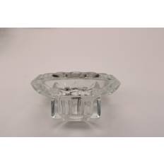 Crystal Candle Holders SALCO Round Crystal Tealight Candle Holder