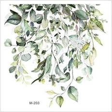 Bathroom Accessories Ketotek Toilet Seat Lid Decal Self Adhesive Strong Stickiness Waterproof Removable Plant Leaves Flowers