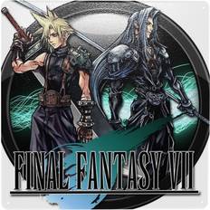 WHIBOS Cloud Sephiroth Final Fantasy VII Metal Tin Sign 12x12 in Décor Wall Decor
