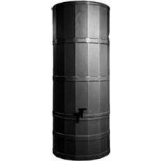 Rain Barrels Water Butt 200 Litre Black with Stand and Tap