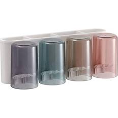 Bathroom Accessories Zeuxo Kids Toothbrush Holder with Cups