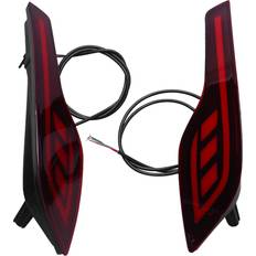 Vehicle Parts Spactz Rear Bumper Reflector Light Chrome Fog