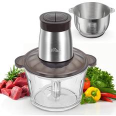 Bear Bear 2L 1.8L 600W Electric Food Processors and Chopper