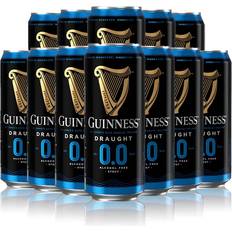 Guinness Draught Alcohol Free Stout 440ml Cans 12 Pack