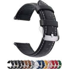 22mm Watch Straps For Men Women Leather Replacement Bands