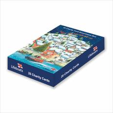 Woodmansterne Box Of 20 Assorted RNLI Lifeboats Charity Christmas Cards