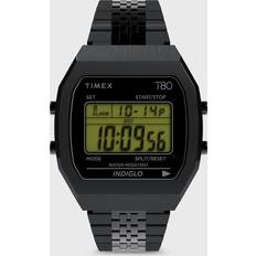 Timex T80 Steel Watch Black