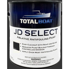 Boat Bottom Paints TotalBoat TotalBoat JD Select Boat Bottom Antifouling Paint Flat Black Water-based Marine 1-gallon