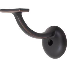 Stair Rail Brackets Stone Harbor Hardware Heavy-Duty Aluminum Handrail Bracket with 2-1/8 Round Base
