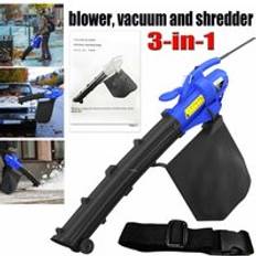 Collector Leaf Blowers Dayplus 4000W Leaf Blower 3-in-1 45L