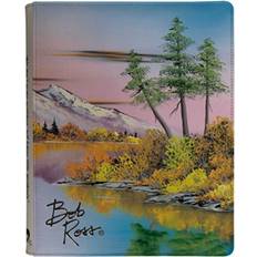 Gaming Sticker Skins Ultra Pro Bob Ross Mighty Mountain Lake 9-Pocket Zippered Pro-Binder