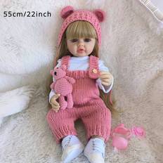 Baby Dolls - Princesses Dolls & Doll Houses BGHONE 22 Inch Lifelike Reborn Baby Doll