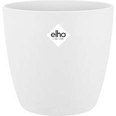 Pots, Plants & Cultivation Elho Brussels Round 22 Flower Pot 22.3 x 20.6 cm White