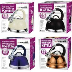 Kettles Prima 3.5LTR S/S Whistling Kettle Metalic Black