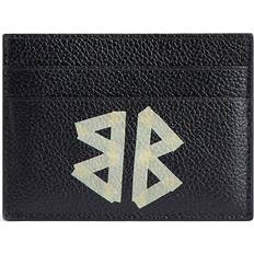 Men's Tape Logo Cardholder - Black