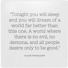 5420 WHIBOS Klaus Mikaelson Quote To Cami 5420 Metal Tin Sign 12x12 in Décor Wall Decor