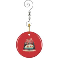 Famgem Personalized Smith Family Camper Outdoor Christmas Trees Christmas Tree Ornament