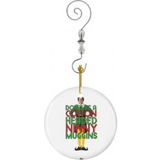 Cotton Christmas Tree Ornaments Famgem Don't Be A Cotton Headed Ninny Muggins Elf Movie Buddy Will Ferrell Funny-7744 Christmas Tree Ornament