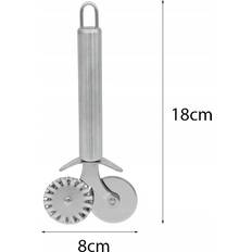 Stainless Steel Pizza Cutters Wellhome Double Blade Wheel Slicer Stainless Steel 3 Types Pizza Cutter