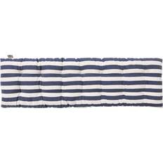 OEKO-TEX Chair Cushions Ernst Stair Cushion 30x100 cm White-Blue Chair Cushions Blue, White