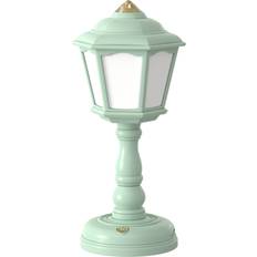 Zeuxo Mini Retro Desk LED Dimmable Desk Lamp Green Table Lamp