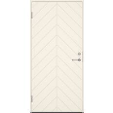 Swedoor Ytterdörrset C5000 9x20 V NCS S 0502-Y Kym 888x1980mm Ytterdörr (90x200cm)