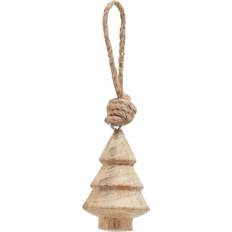 Natural Christmas Decorations Hill Interiors Natural Hand Turned Wooden Bauble Christmas Tree Ornament